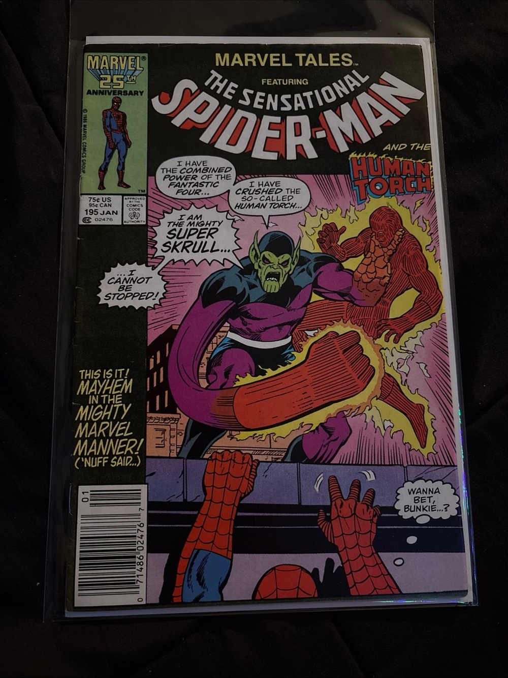 Marvel Tales Ft. Spider-Man #195 (1987)